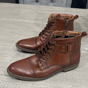 Madden Brown Leather Men's Boots 11